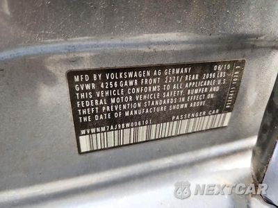 Zdjęcie 12 z 12 samochodu: 2011 VOLKSWAGEN GOLF VIN:WVWNM7AJ9BW006101 - miniatura