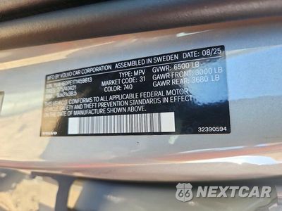 Zdjęcie 13 z 13 samochodu: 2026 VOLVO XC90 PLUS VIN:YV4H60PE1T1459813 - miniatura