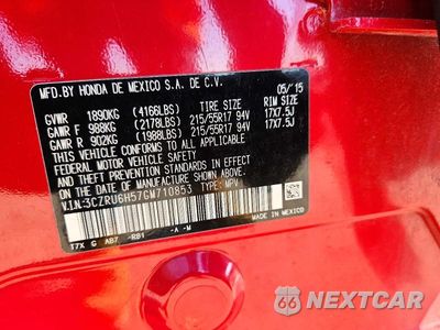 Zdjęcie 12 z 12 samochodu: 2016 HONDA HR-V EX VIN:3CZRU6H57GM710853 - miniatura