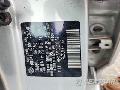 Zdjęcie 13 z 13 samochodu: 2014 HYUNDAI ACCENT SE VIN:KMHCU5AE0EU183159 - miniatura