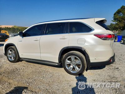 Drugie zdjęcie samochodu z przodu: 2016 TOYOTA HIGHLANDER HYBRID LIMITED VIN:5TDDCRFH4GS014128 - miniatura