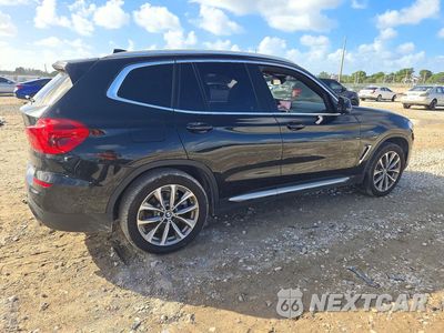 Trzecie zdjęcie samochodu z tyłu: 2019 BMW X3 SDRIVE30I VIN:5UXTR7C54KLR46587 - miniatura