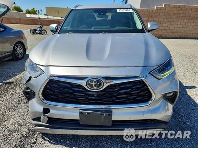 Piąte zdjęcie samochodu w środku: 2020 TOYOTA HIGHLANDER PLATINUM VIN:5TDFZRBH8LS045275 - miniatura
