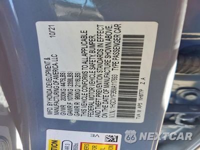 Zdjęcie 12 z 12 samochodu: 2021 HONDA ACCORD SPORT VIN:1HGCV1F35MA117693 - miniatura