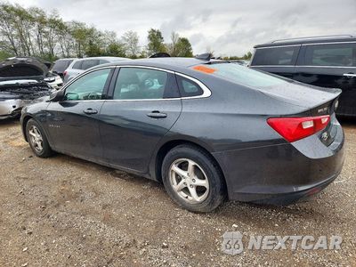 Drugie zdjęcie samochodu z przodu: 2017 CHEVROLET MALIBU LS VIN:1G1ZB5ST3HF271237 - miniatura