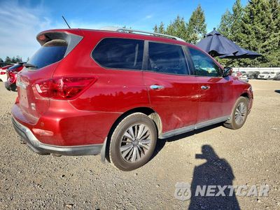 Trzecie zdjęcie samochodu z tyłu: 2017 NISSAN PATHFINDER SL VIN:5N1DR2MM5HC622762 - miniatura
