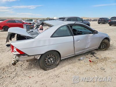 Trzecie zdjęcie samochodu z tyłu: 2004 HONDA CIVIC LX VIN:1HGEM22554L071330 - miniatura