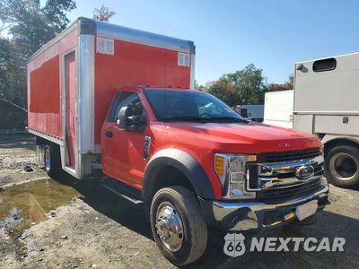 Czwarte zdjęcie samochodu z boku: 2017 FORD F550 SUPER DUTY BOX TRUCK VIN:1FDUF5HT2HED61154 - miniatura