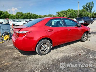 Trzecie zdjęcie samochodu z tyłu: 2016 TOYOTA COROLLA S VIN:5YFBURHE9GP441675 - miniatura