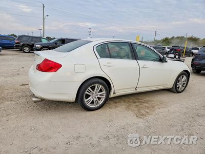 Trzecie zdjęcie samochodu z tyłu: 2012 INFINITI G37 SEDAN X VIN:JN1CV6ARXCM673702 - miniatura