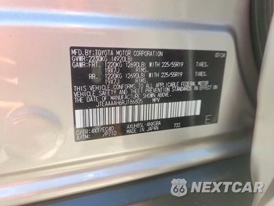 Zdjęcie 12 z 12 samochodu: 2024 TOYOTA VENZA XLE VIN:JTEAAAAH6RJ186805 - miniatura