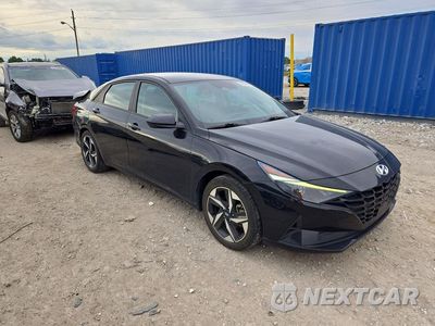 Czwarte zdjęcie samochodu z boku: 2023 HYUNDAI ELANTRA SEL VIN:KMHLS4AG4PU508917 - miniatura