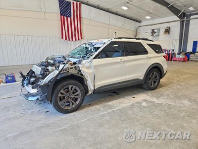 2021 FORD EXPLORER XLT 1FMSK7DH1MGC46687 - główne zdjęcie licytacji z USA - miniatura