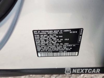 Zdjęcie 14 z 14 samochodu: 2018 VOLKSWAGEN ATLAS SE VIN:1V2PR2CA6JC570779 - miniatura