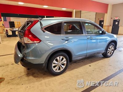 Trzecie zdjęcie samochodu z tyłu: 2014 HONDA CR-V EXL VIN:2HKRM4H75EH713782 - miniatura