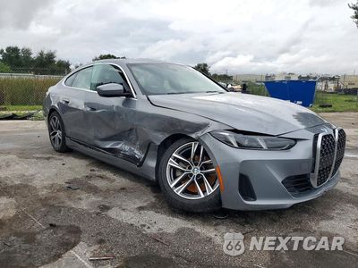 Czwarte zdjęcie samochodu z boku: 2025 BMW 430I GRAN COUPE VIN:WBA23FB03SFT92419 - miniatura