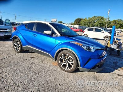 Czwarte zdjęcie samochodu z boku: 2019 TOYOTA C-HR XLE VIN:JTNKHMBX6K1055340 - miniatura