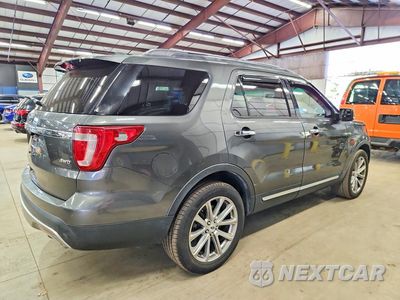 Trzecie zdjęcie samochodu z tyłu: 2017 FORD EXPLORER LIMITED VIN:1FM5K8F85HGB01139 - miniatura