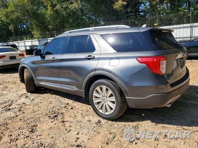 Drugie zdjęcie samochodu z przodu: 2020 FORD EXPLORER LIMITED VIN:1FMSK7FH3LGA47765 - miniatura