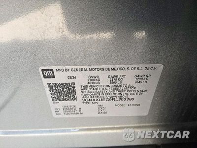 Zdjęcie 13 z 14 samochodu: 2024 CHEVROLET EQUINOX LT VIN:3GNAXUEG9RL303380 - miniatura