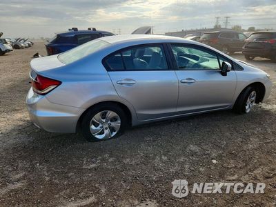 Trzecie zdjęcie samochodu z tyłu: 2015 HONDA CIVIC LX VIN:19XFB2F59FE104697 - miniatura