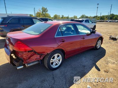 Trzecie zdjęcie samochodu z tyłu: 2007 HONDA ACCORD EX VIN:1HGCM56867A128339 - miniatura