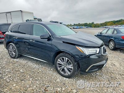 Czwarte zdjęcie samochodu z boku: 2018 ACURA MDX TECHNOLOGY VIN:5J8YD4H57JL018608 - miniatura