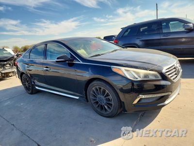 Czwarte zdjęcie samochodu z boku: 2015 HYUNDAI SONATA LIMITED VIN:5NPE34AFXFH258769 - miniatura