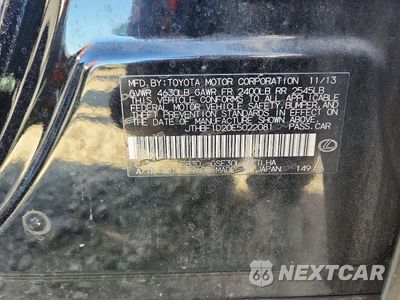Zdjęcie 12 z 12 samochodu: 2014 LEXUS IS 250 VIN:JTHBF1D20E5022081 - miniatura