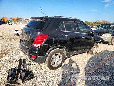 Trzecie zdjęcie samochodu z tyłu: 2018 CHEVROLET TRAX 1LT VIN:3GNCJLSB3JL291700 - miniatura