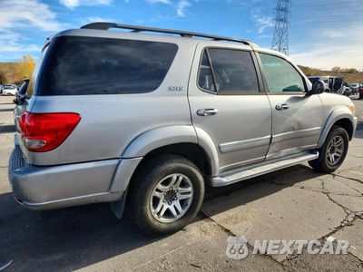 Trzecie zdjęcie samochodu z tyłu: 2006 TOYOTA SEQUOIA SR5 VIN:5TDBT44A26S277202 - miniatura