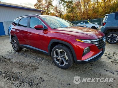 Czwarte zdjęcie samochodu z boku: 2024 HYUNDAI TUCSON SEL VIN:5NMJBCDE0RH423941 - miniatura