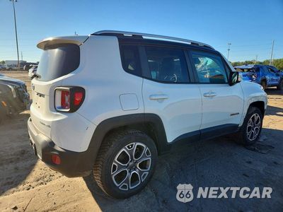 Trzecie zdjęcie samochodu z tyłu: 2017 JEEP RENEGADE LIMITED VIN:ZACCJBDB6HPG10881 - miniatura
