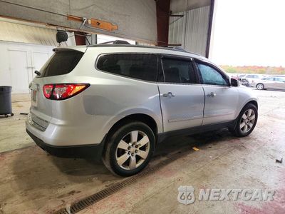 Trzecie zdjęcie samochodu z tyłu: 2014 CHEVROLET TRAVERSE LTZ VIN:1GNKVJKD0EJ112838 - miniatura