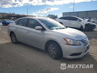 Czwarte zdjęcie samochodu z boku: 2014 NISSAN SENTRA SL VIN:3N1AB7AP2EY203586 - miniatura