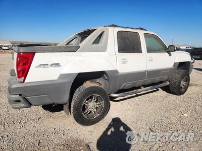 Trzecie zdjęcie samochodu z tyłu: 2002 CHEVROLET AVALANCHE K1500 VIN:3GNEK13T92G356822 - miniatura
