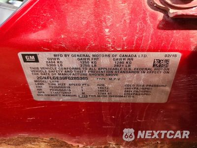 Zdjęcie 13 z 13 samochodu: 2015 CHEVROLET EQUINOX LT VIN:2GNFLGE39F6285365 - miniatura