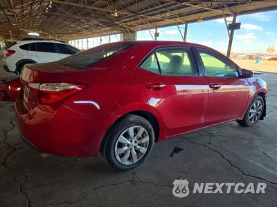Trzecie zdjęcie samochodu z tyłu: 2016 TOYOTA COROLLA LE VIN:2T1BURHEXGC687313 - miniatura