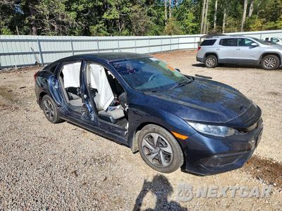 Czwarte zdjęcie samochodu z boku: 2020 HONDA CIVIC LX VIN:19XFC2F68LE213010 - miniatura