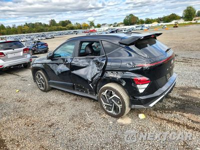 Drugie zdjęcie samochodu z przodu: 2025 HYUNDAI KONA N LINE S VIN:KM8HBCA37SU191592 - miniatura