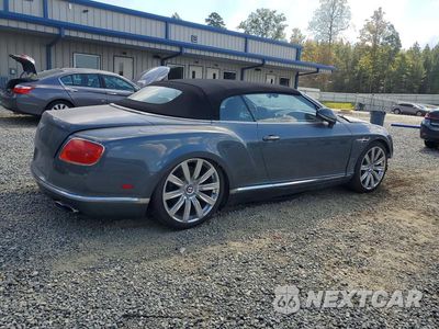 Trzecie zdjęcie samochodu z tyłu: 2016 BENTLEY CONTINENTAL GTC V8 VIN:SCBGT3ZA8GC051549 - miniatura