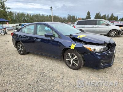 Czwarte zdjęcie samochodu z boku: 2019 SUBARU IMPREZA PREMIUM VIN:4S3GKAC60K3610688 - miniatura