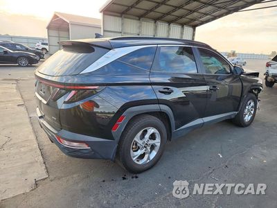 Trzecie zdjęcie samochodu z tyłu: 2022 HYUNDAI TUCSON SEL VIN:5NMJBCAE0NH037387 - miniatura