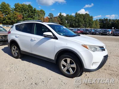 Czwarte zdjęcie samochodu z boku: 2015 TOYOTA RAV4 XLE VIN:2T3RFREV4FW256225 - miniatura