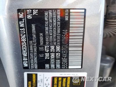 Zdjęcie 12 z 12 samochodu: 2016 MERCEDES-BENZ C 300 4MATIC VIN:55SWF4KB7GU108544 - miniatura