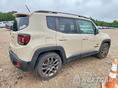 Trzecie zdjęcie samochodu z tyłu: 2016 JEEP RENEGADE LATITUDE VIN:ZACCJABW6GPD70360 - miniatura