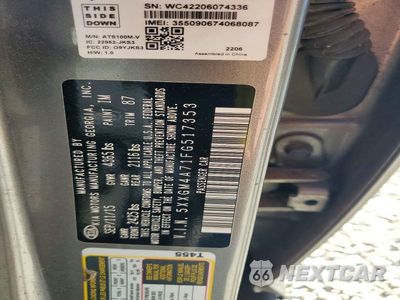 Zdjęcie 12 z 12 samochodu: 2015 KIA OPTIMA LX VIN:5XXGM4A71FG517353 - miniatura