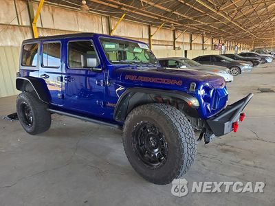 Czwarte zdjęcie samochodu z boku: 2020 JEEP WRANGLER UNLIMITED RUBICON VIN:1C4HJXFG3LW262707 - miniatura