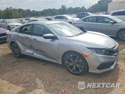 Czwarte zdjęcie samochodu z boku: 2021 HONDA CIVIC SPORT VIN:2HGFC2F82MH504238 - miniatura