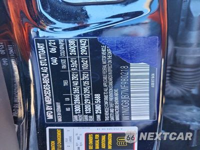 Zdjęcie 13 z 13 samochodu: 2021 MERCEDES-BENZ GLC 63 4MATIC AMG VIN:W1N0G8JB7MF980218 - miniatura